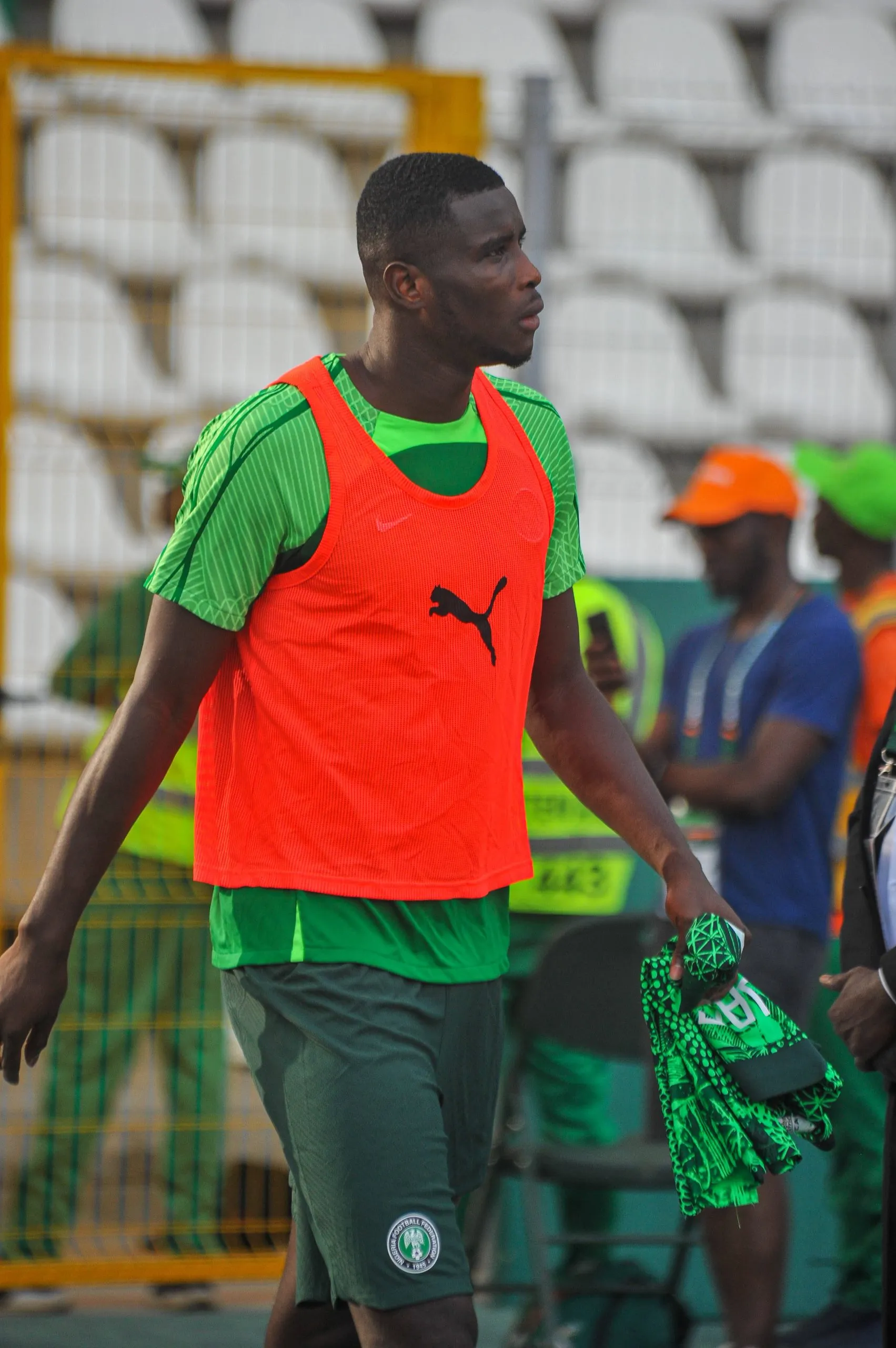 Super Eagles striker Paul Onuachu