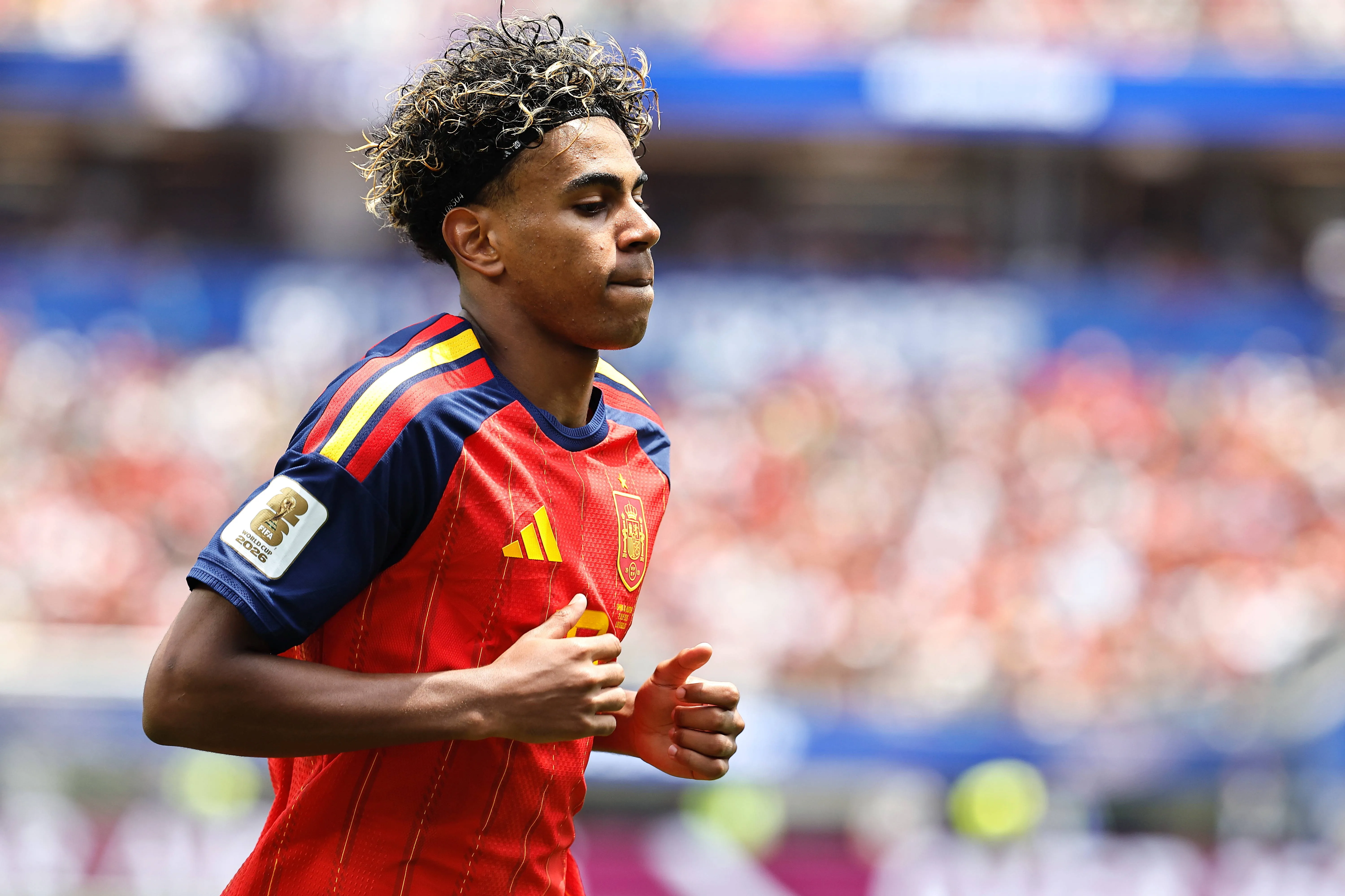 Spain and Barcelona wonderkid Lamine Yamal at the 2026 World Cup 