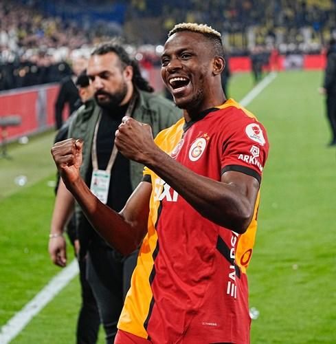 Nigeria and Galatasaray star Victor Osimhen.