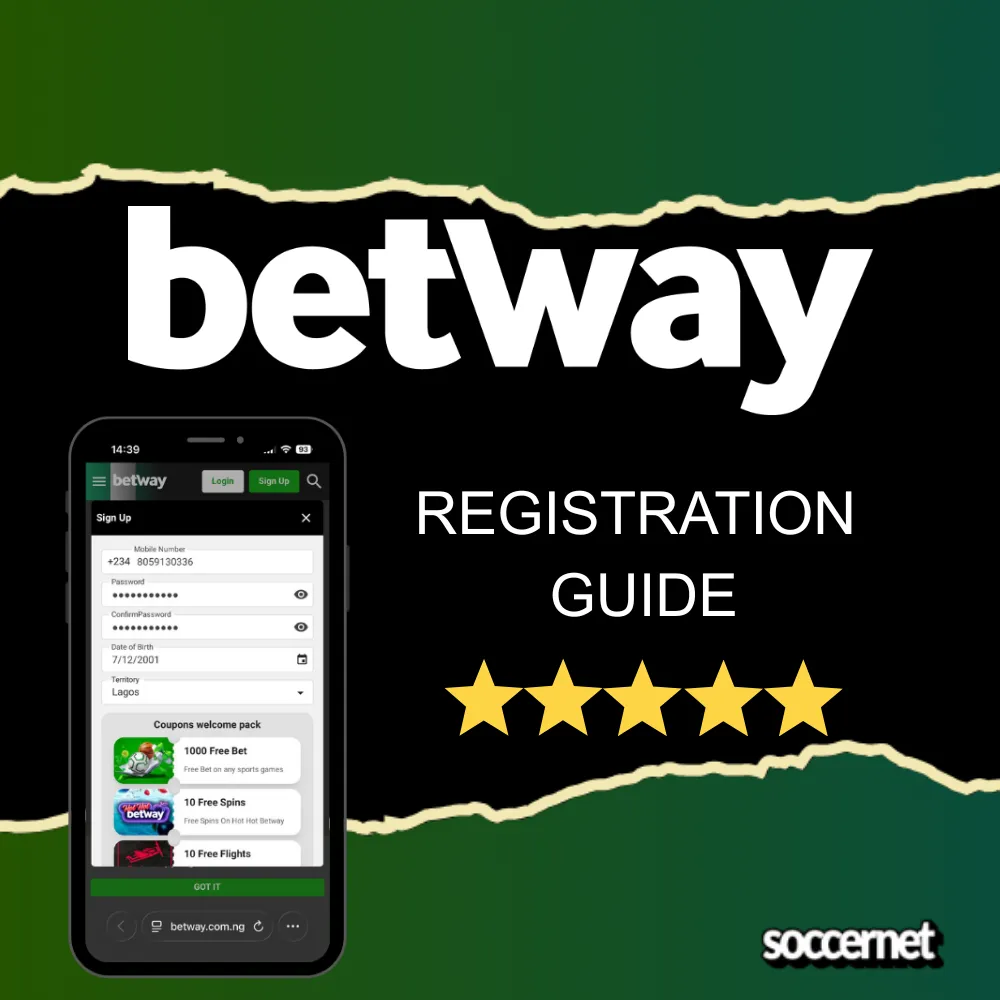 How to Register a Betway Account in Nigeria