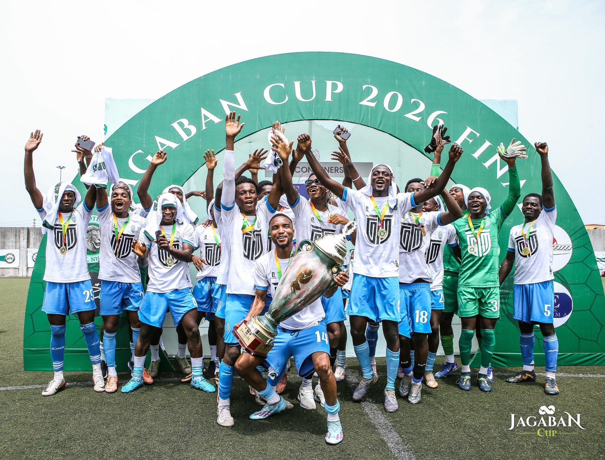 Broad City FC players win Jagaban Cup