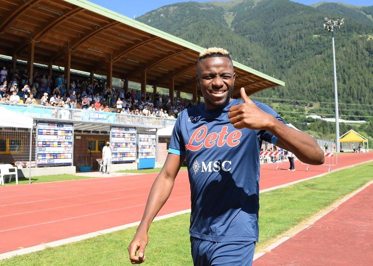 Osimhen returns to Napoli for preseason amidst Manchester United, Chelsea links