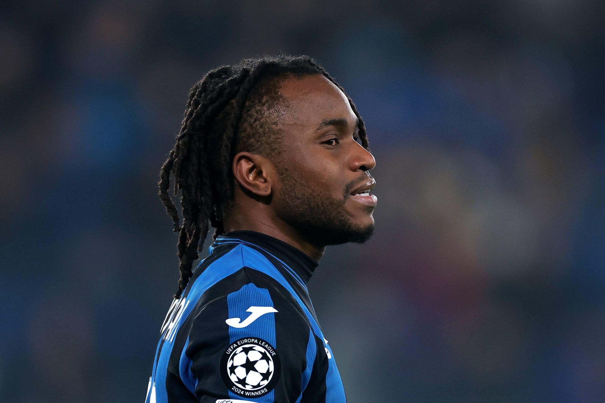 Ademola Lookman of Atalanta reacts during the UEFA Champions League match