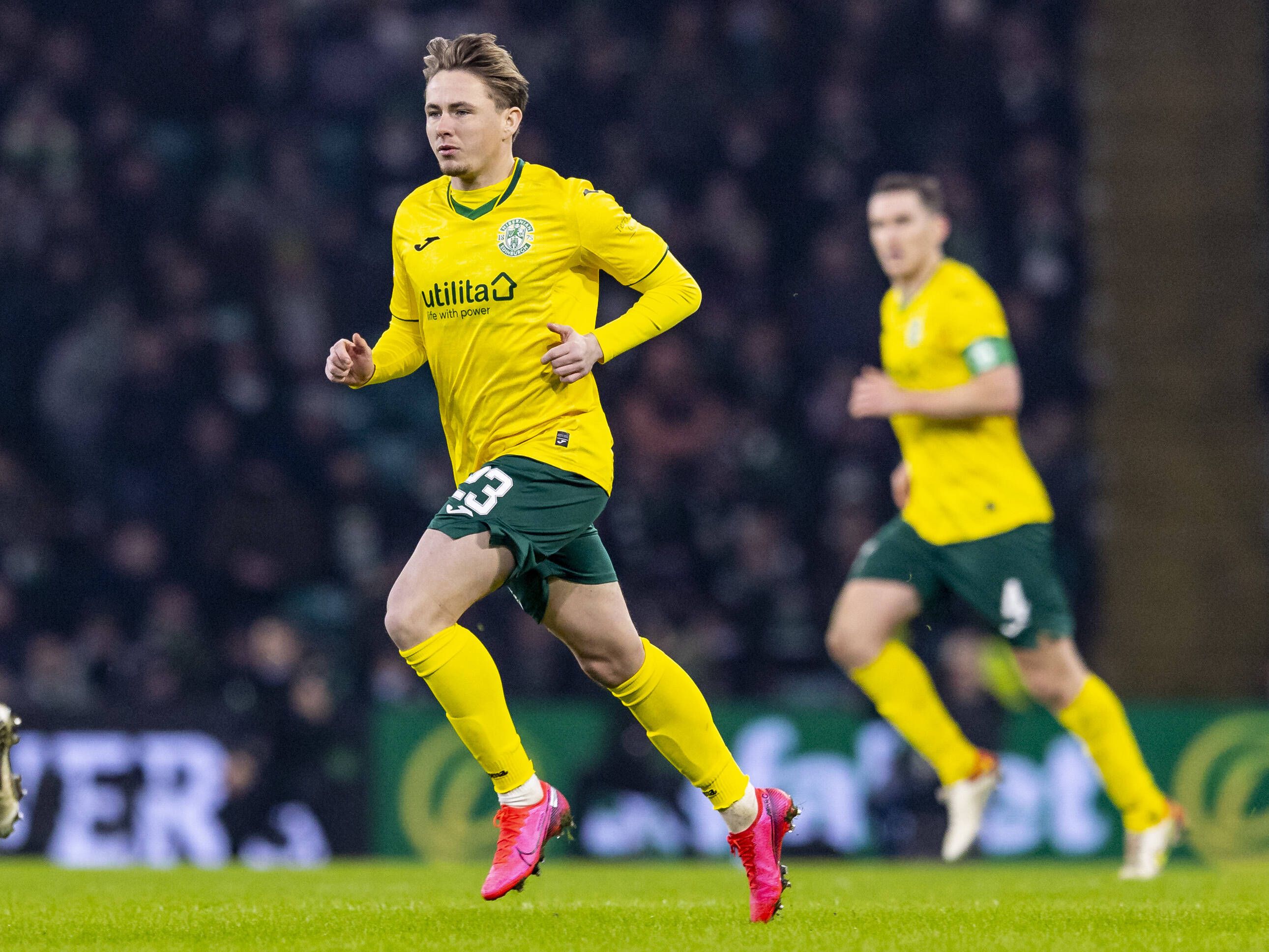 Scott Allan of Hibernian 