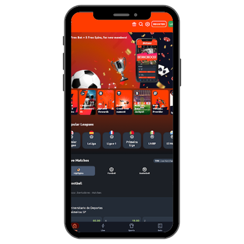 Betano sports betting app