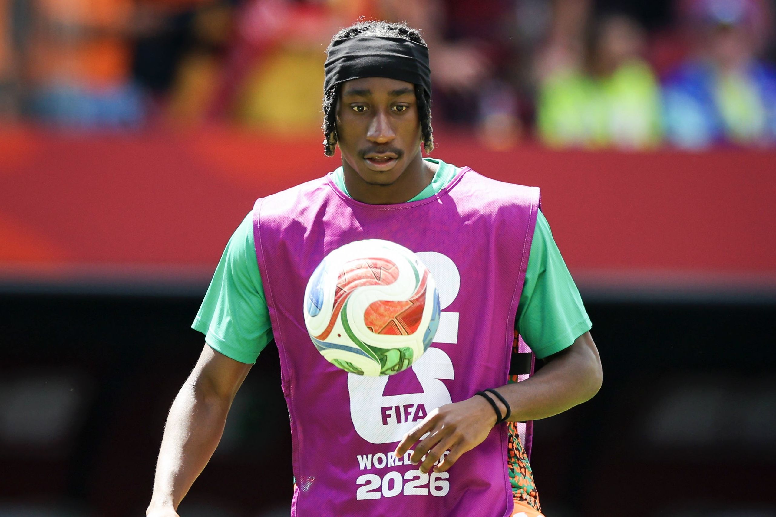 Yan Diomande at the 2026 World Cup