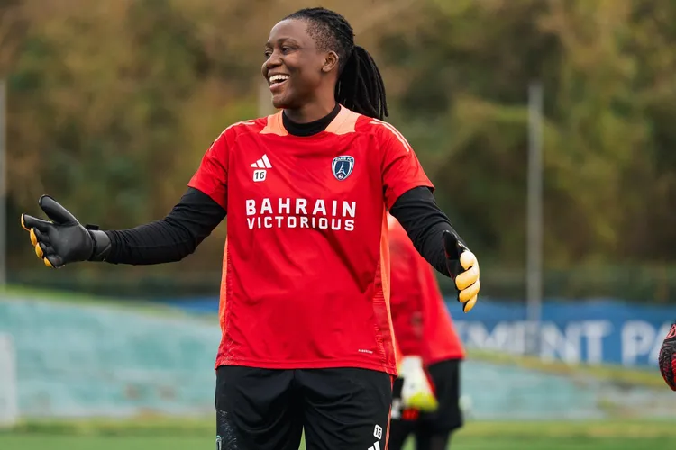 Nigeria Super Falcons and Paris FC goalie Chiamaka Nnadozie.