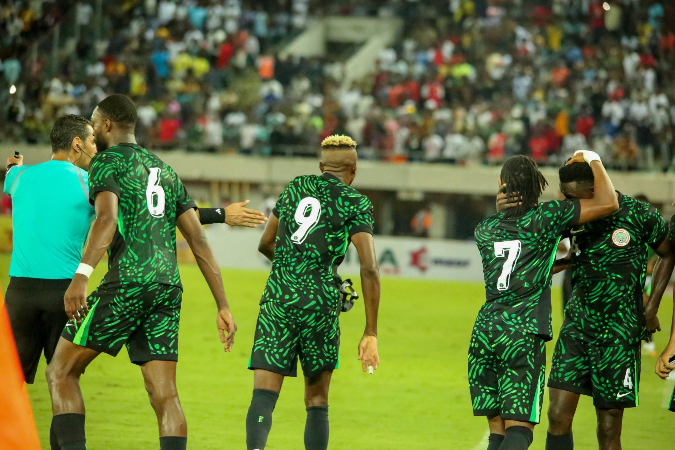Victor Osimhen of Nigeria during the 2025 Africa Cup of Nations AFCON qualifier match between Nigeria and Benin Republic