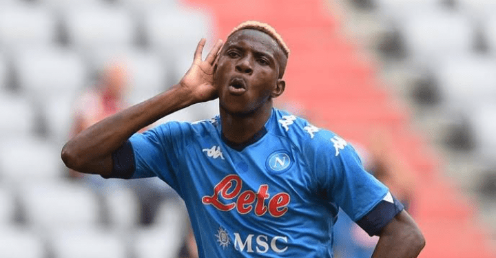 Osimhen outshines Eze, Olise as Napoli beat Crystal Palace in Turkey