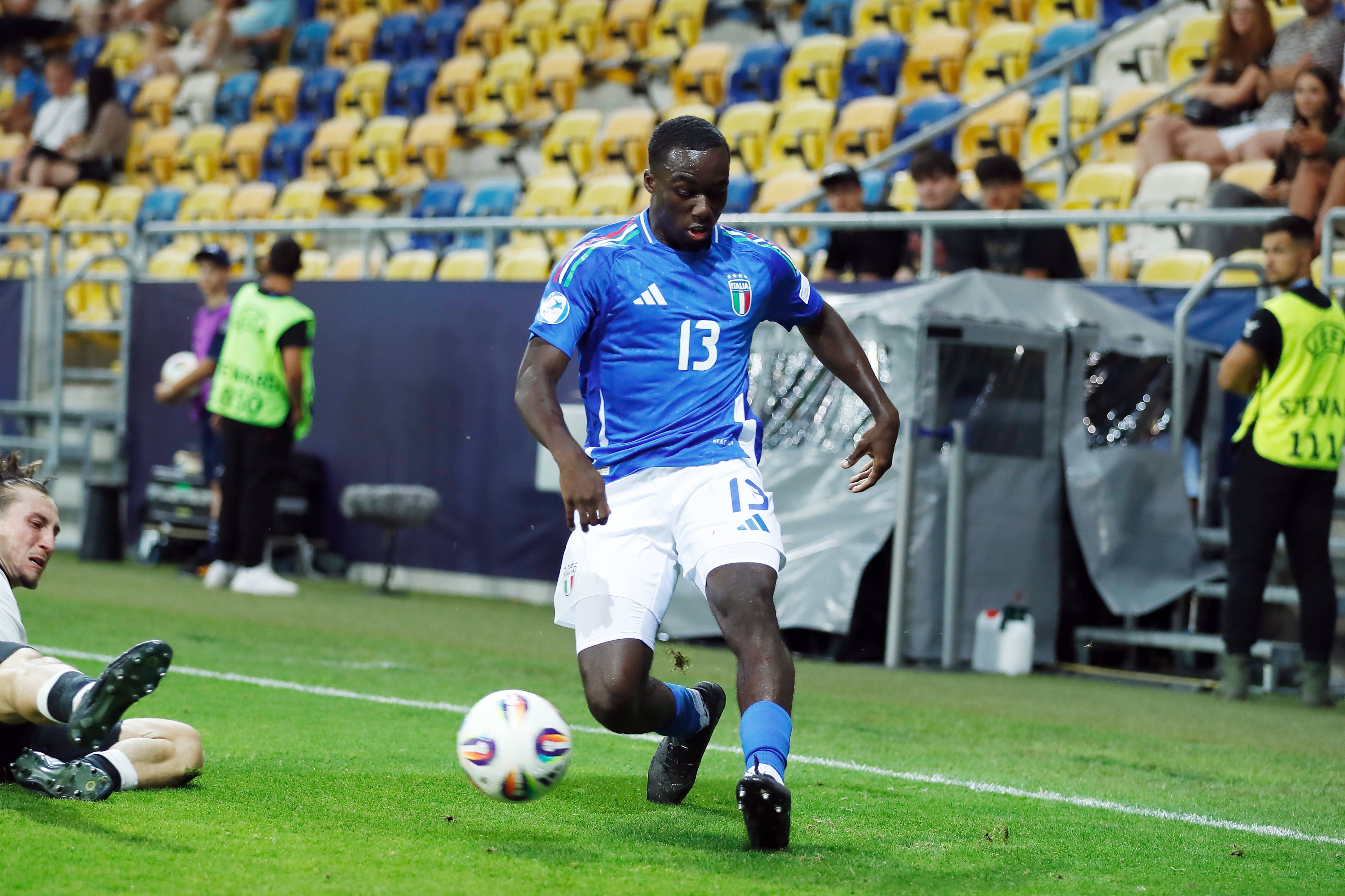 Michael Kayode in the UEFA European U-21 Championship