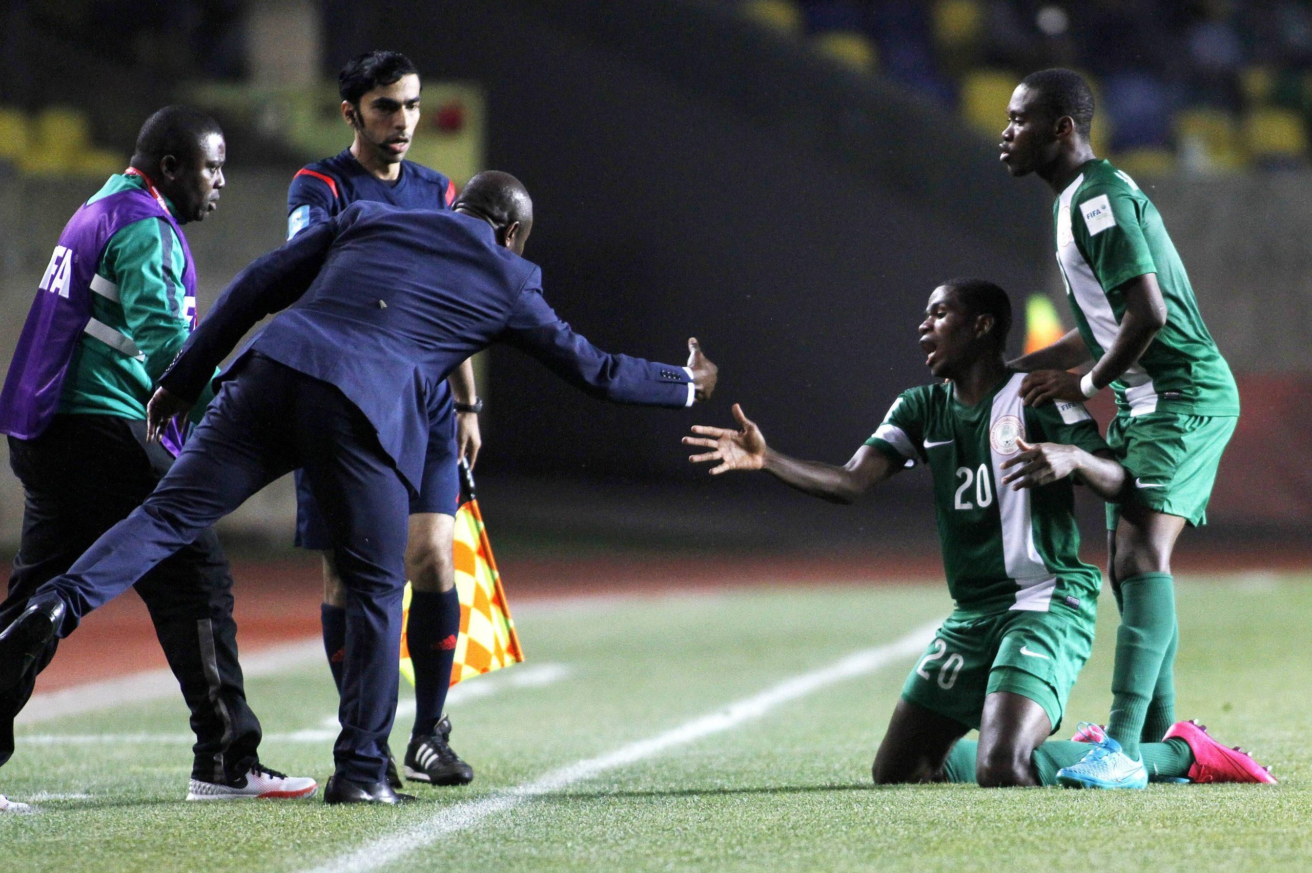 Former Golden Eaglets head coach Emmanuel Amuneke