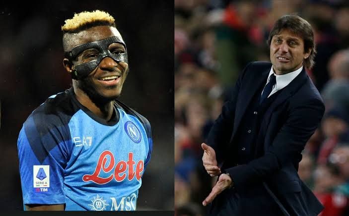 “Top player” – New Napoli boss Antonio Conte makes first Victor Osimhen comments