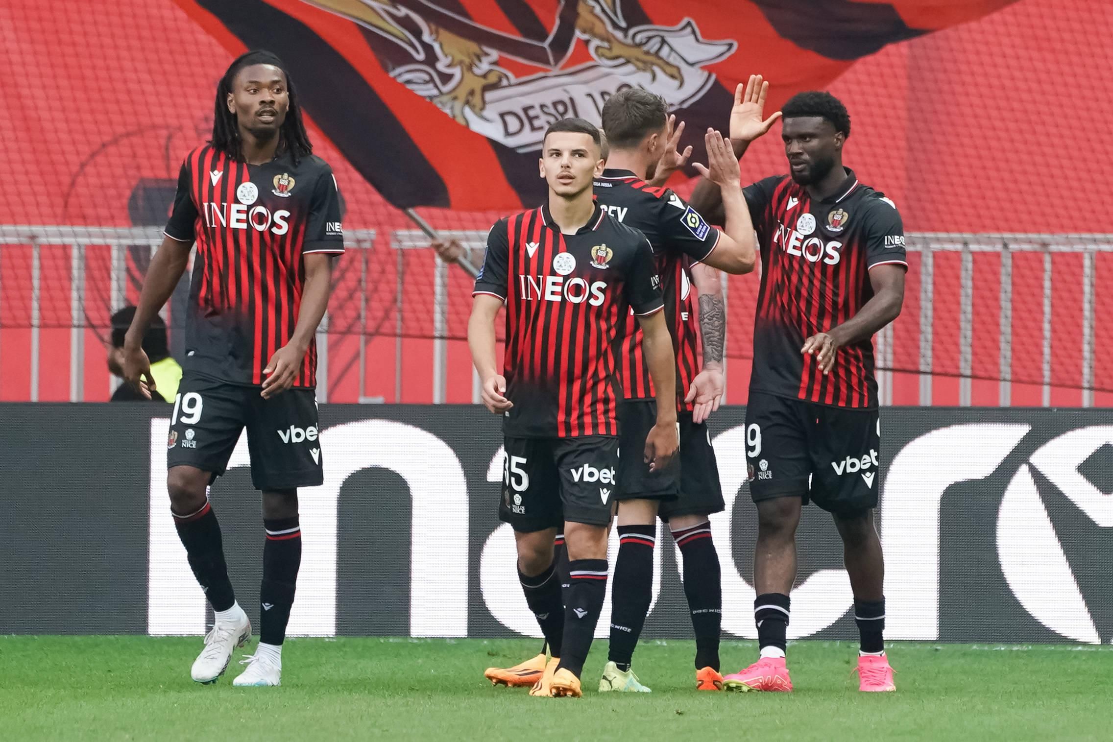 Terem Moffi and other OGC Nice players 