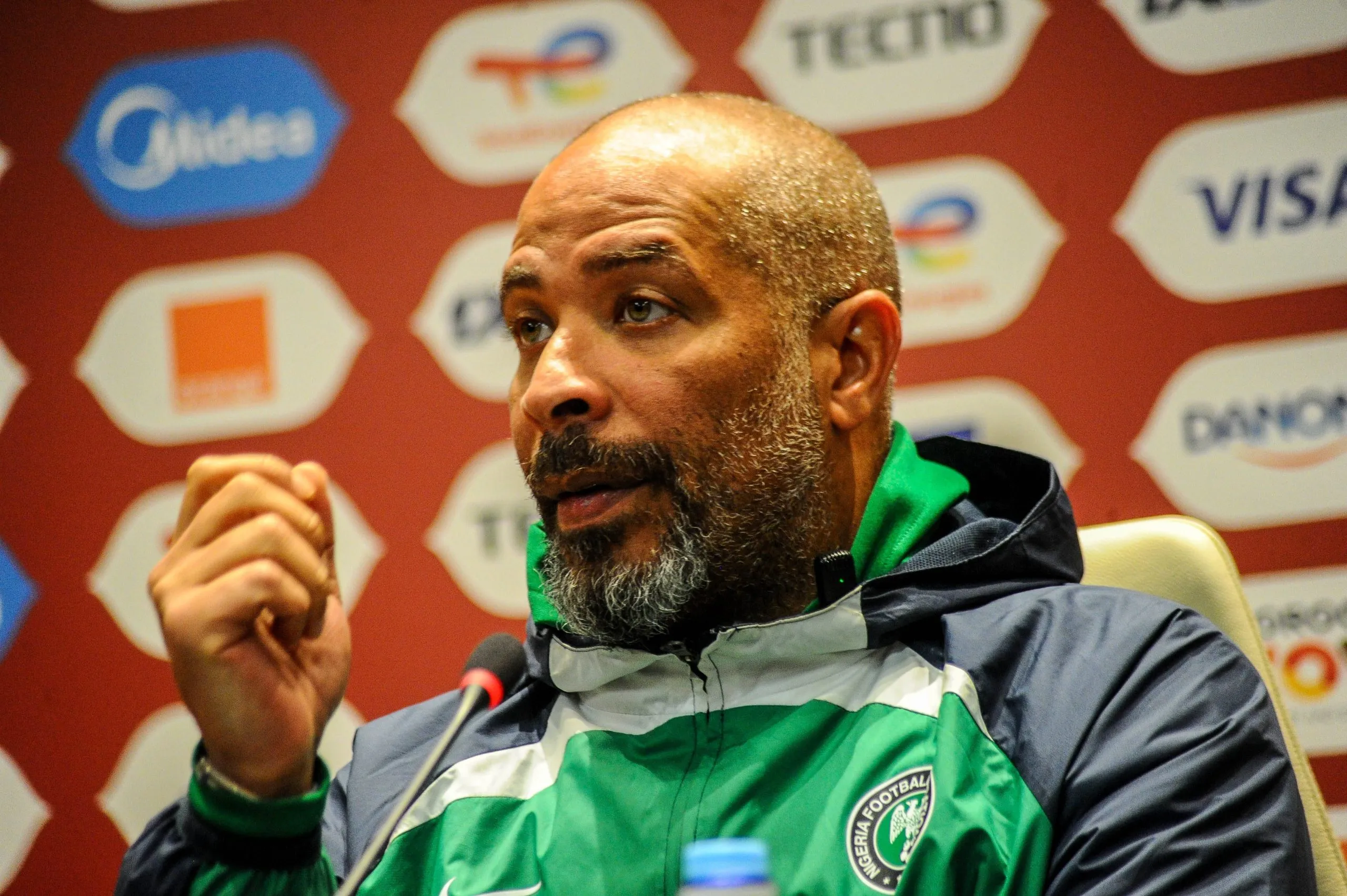Super Eagles coach Eric Chelle