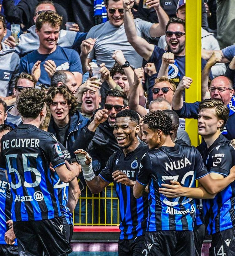 Three in three! Super Eagles star Raphael Onyedika scores again for Club Bruuge in big win over Antwerp