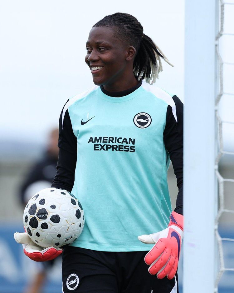 Super Falcons goalkeeper Chiamaka Nnadozie