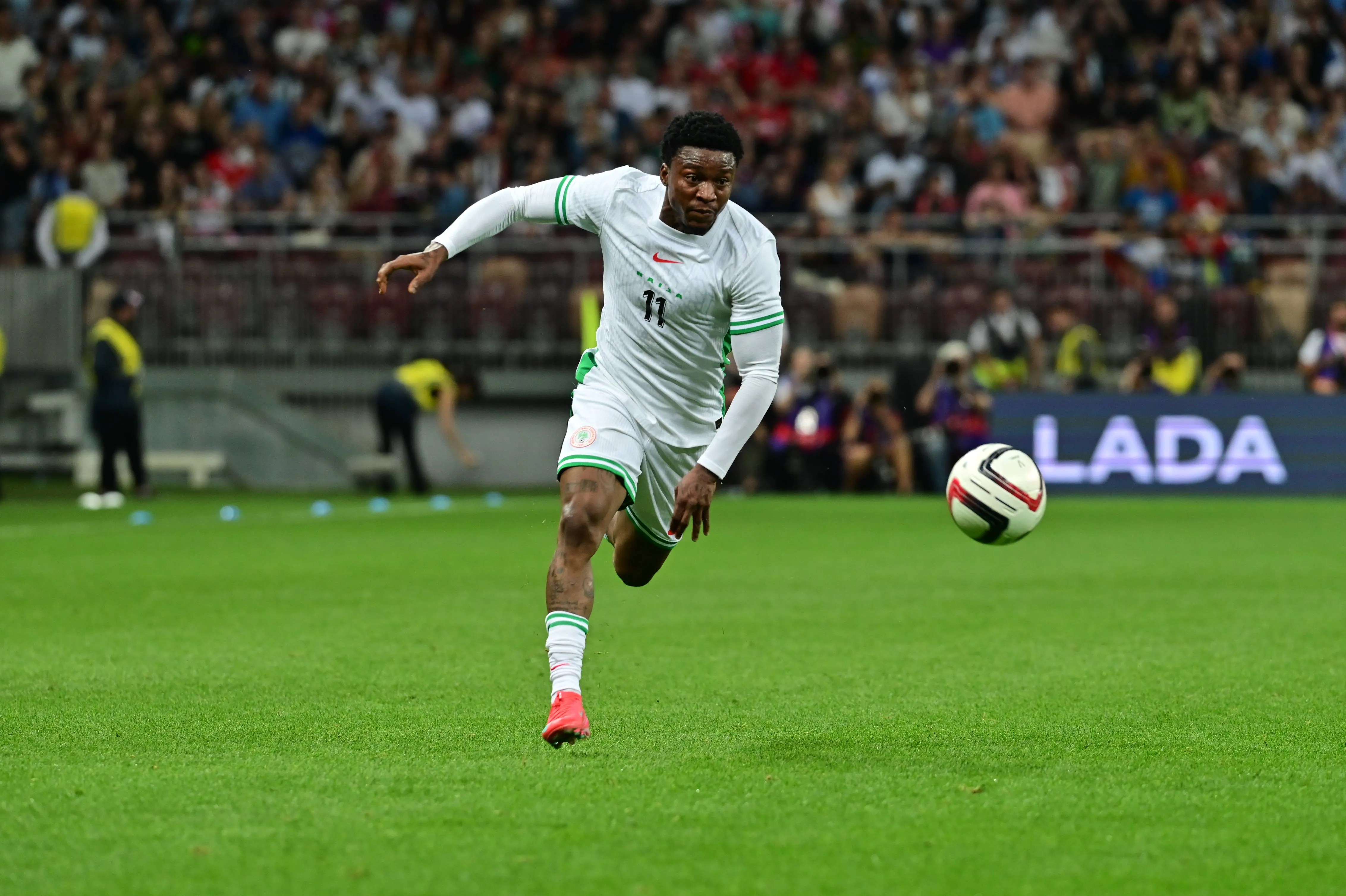 Super Eagles winger Olakunle Olusegun