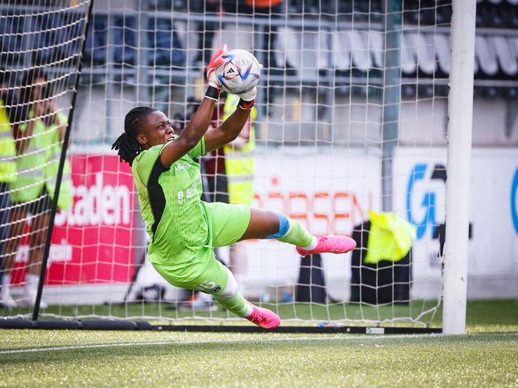Nigeria and Paris FC goalie, Chiamaka Nnadozie.