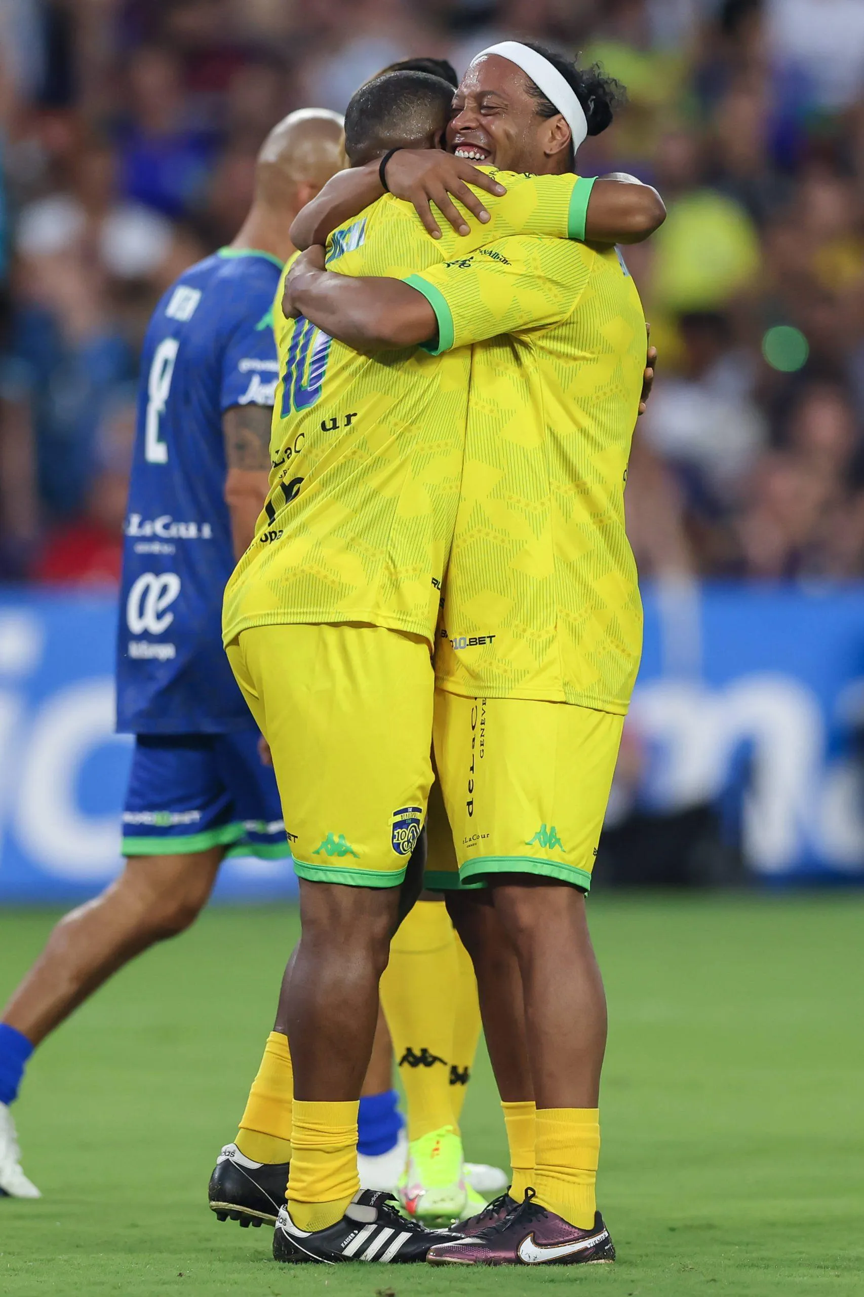 Ronaldinho and Jay-Jay Okocha