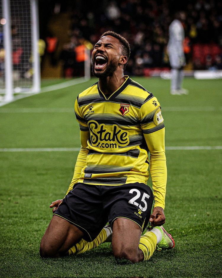 Nigeria forward Emmanuel Dennis