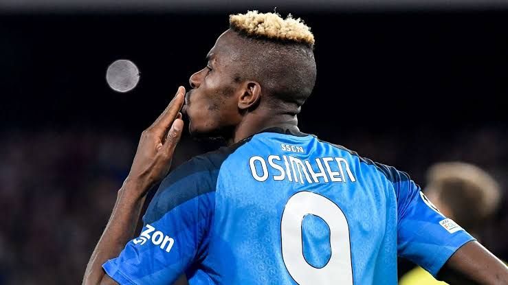 Victor Osimhen adds a touch of blue heart to Napoli’s 98th-year celebrations