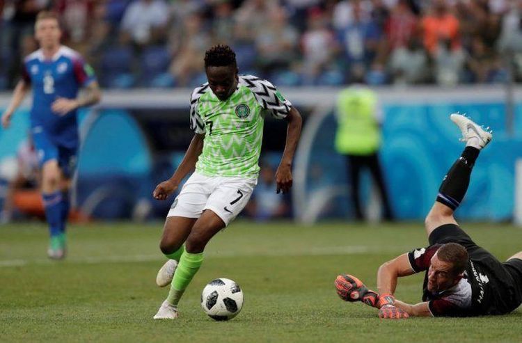 Nigeria Super Eagles captain Ahmed Musa 