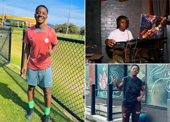 Photos: Super Falcons star Deborah Abiodun debuts as DJ Saint