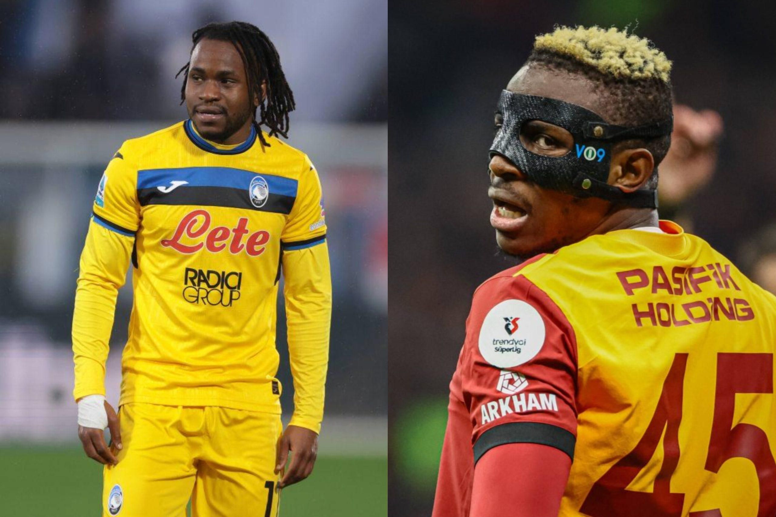 Ademola Lookman and Victor Osimhen linked to Liverpool