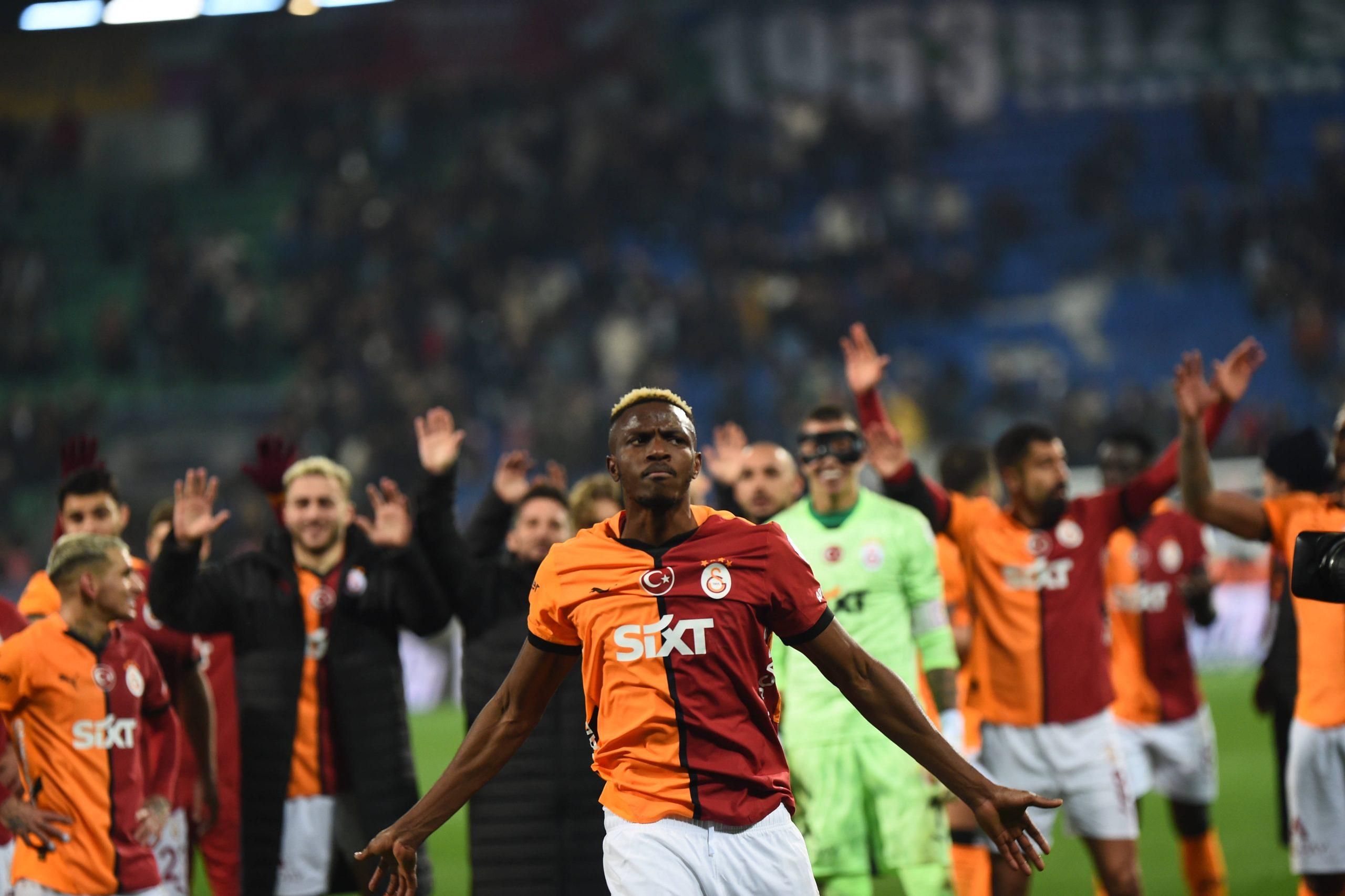 Victor Osimhen of Galatasaray (photo credit: Imago)