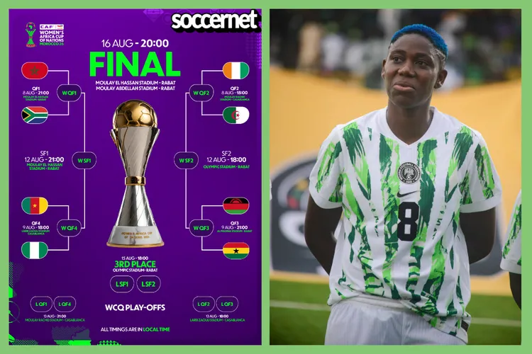 WAFCON 2026: Supercomputer predicts result of Super Falcons’ clash against Cameroon, other QF game