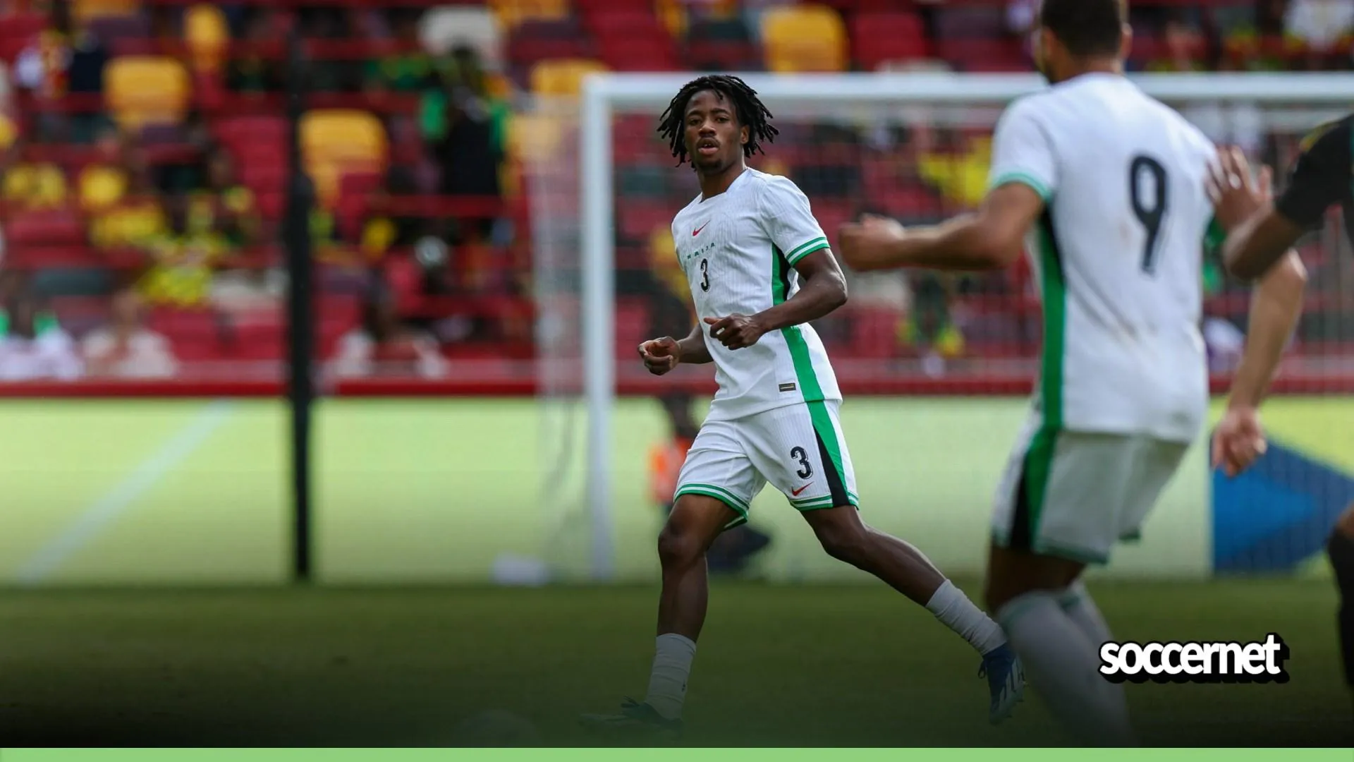 Benjamin Frederick debuts for Super Eagles
