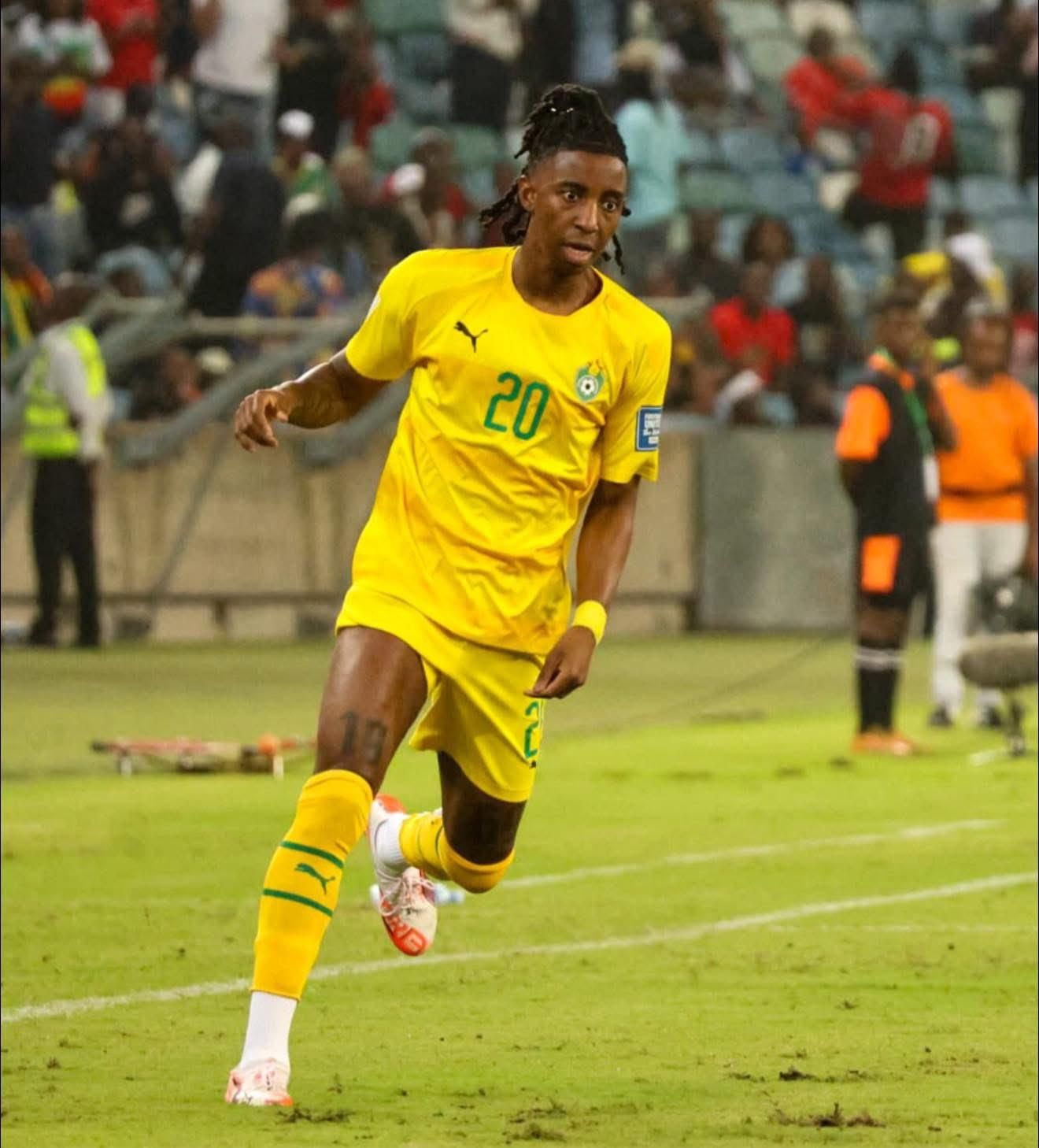 Zimbabwe goalscorer Tawanda Chirewa (Photo credit: Imago)
