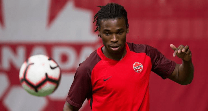 Adorable Nigerian mother jumps for joy after son makes World Cup debut for Canada