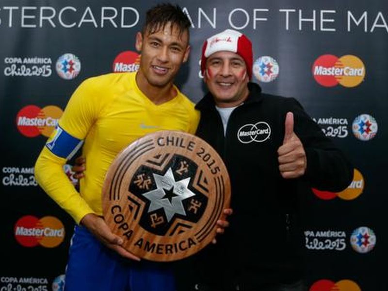 Neymar awarded man of the match vs Peru