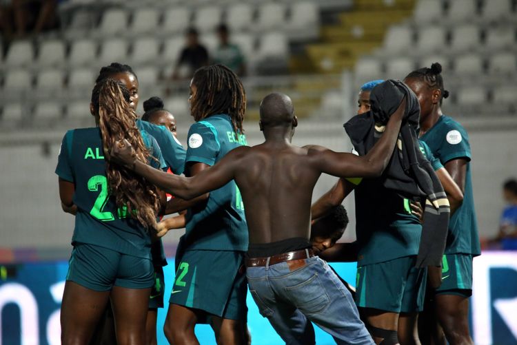 NFF President Gusau explains why Super Falcons are training in old kits at WAFCON 2024