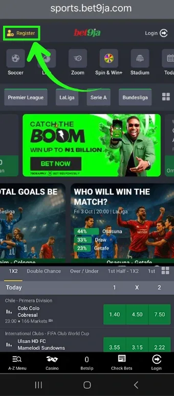 Bet9ja Promotion Code Nigeria N9JNET: Get ₦2,500 Free Bet