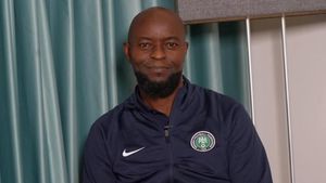 What Finidi George said after Nigeria’s 2-nil loss to Mali