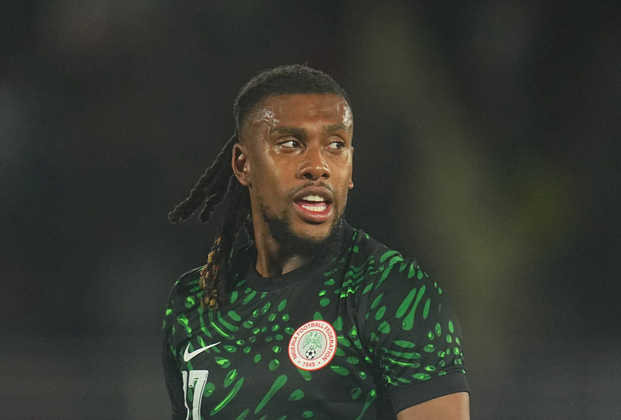 Nigeria playmaker Alex Iwobi