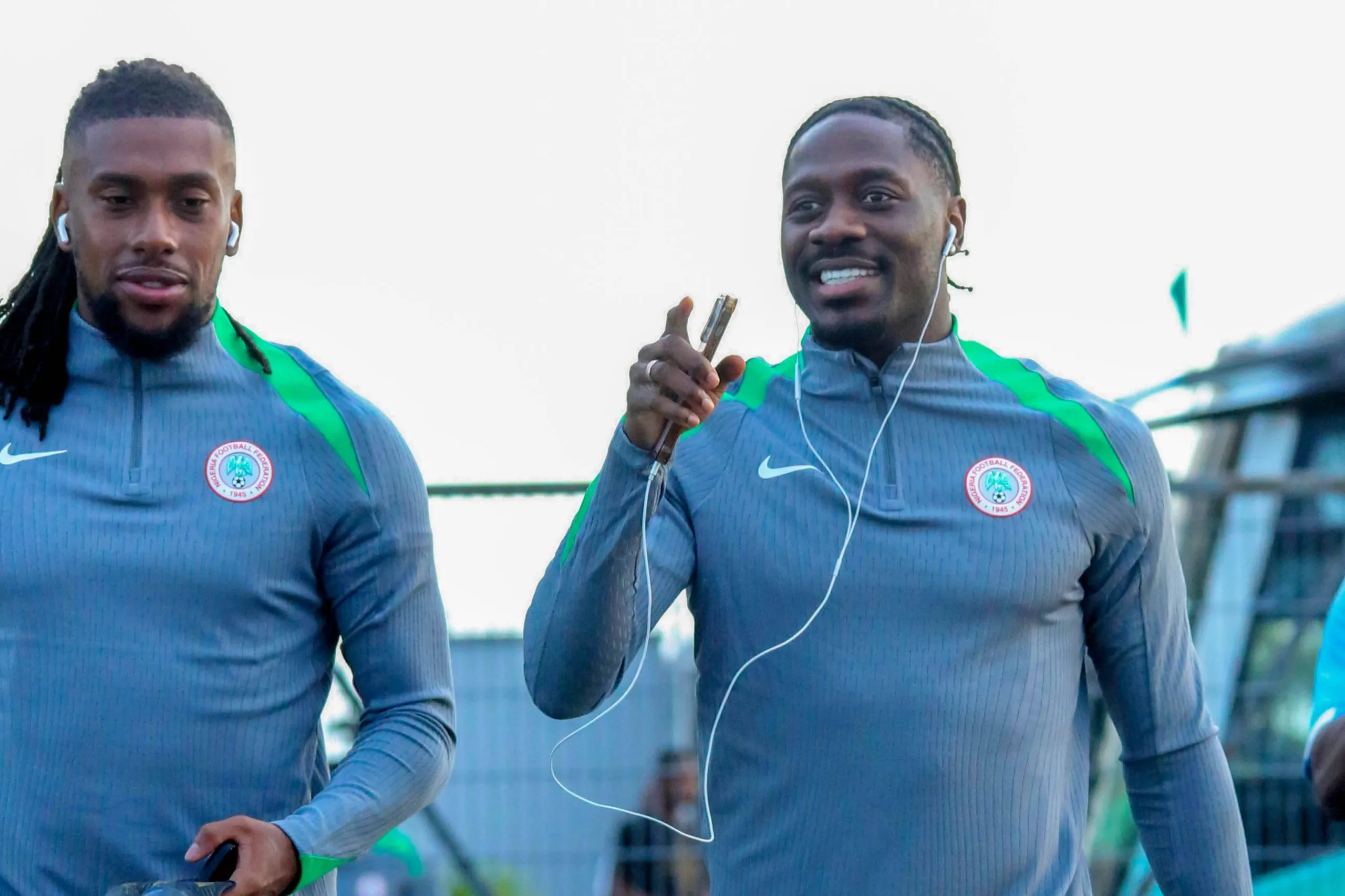 Nigeria Super Eagles stars Alex Iwobi and Ola Aina. Photo by IMAGO 
