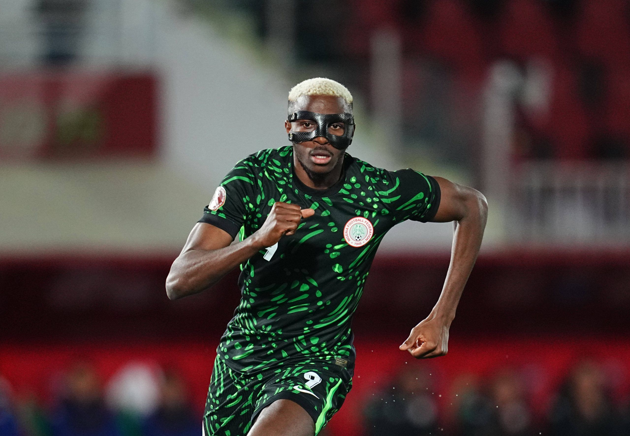 Victor Osimhen looks on during the AFCON 2025