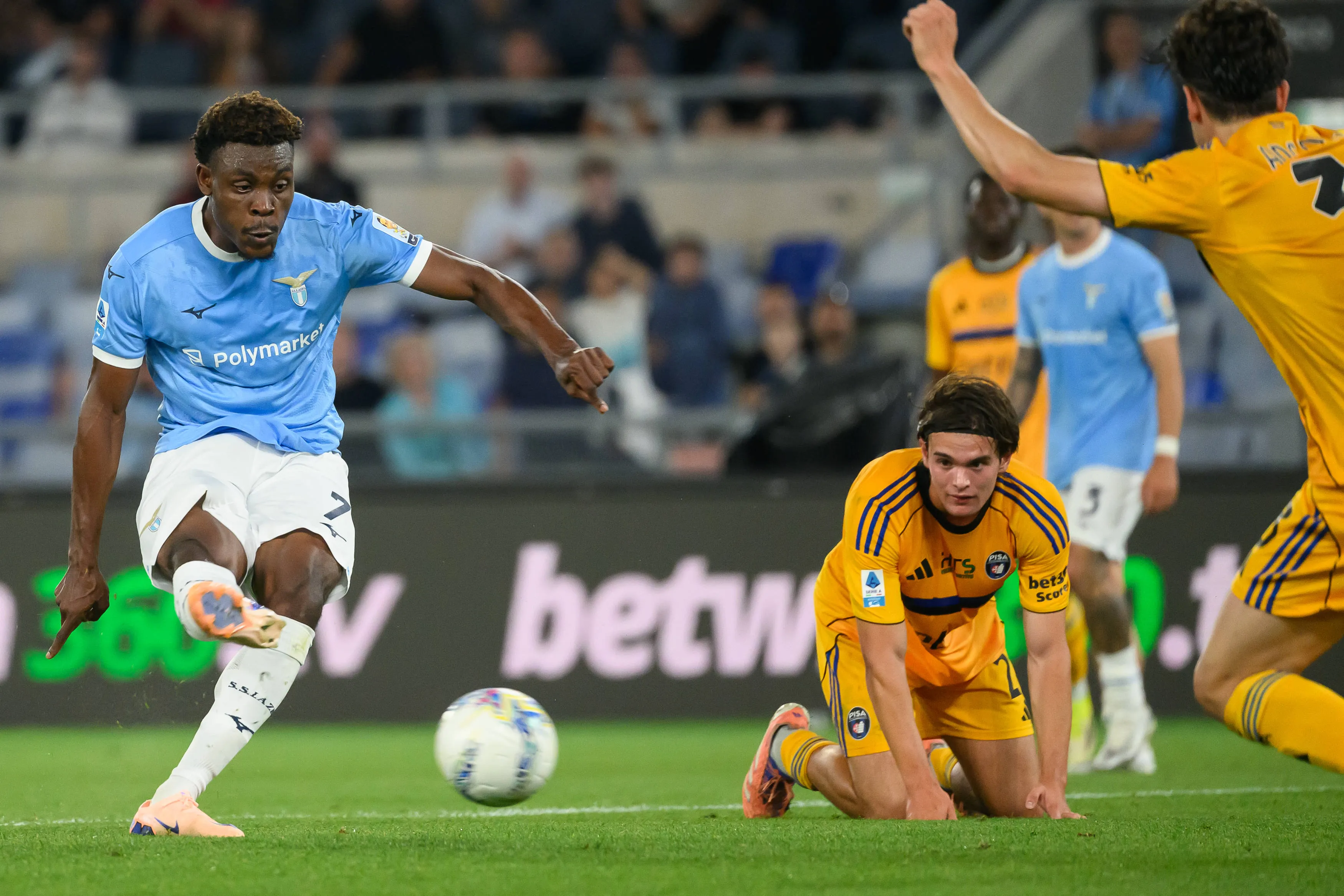Super Eagles and Lazio midfielder Fisayo Dele-Bashiru 
