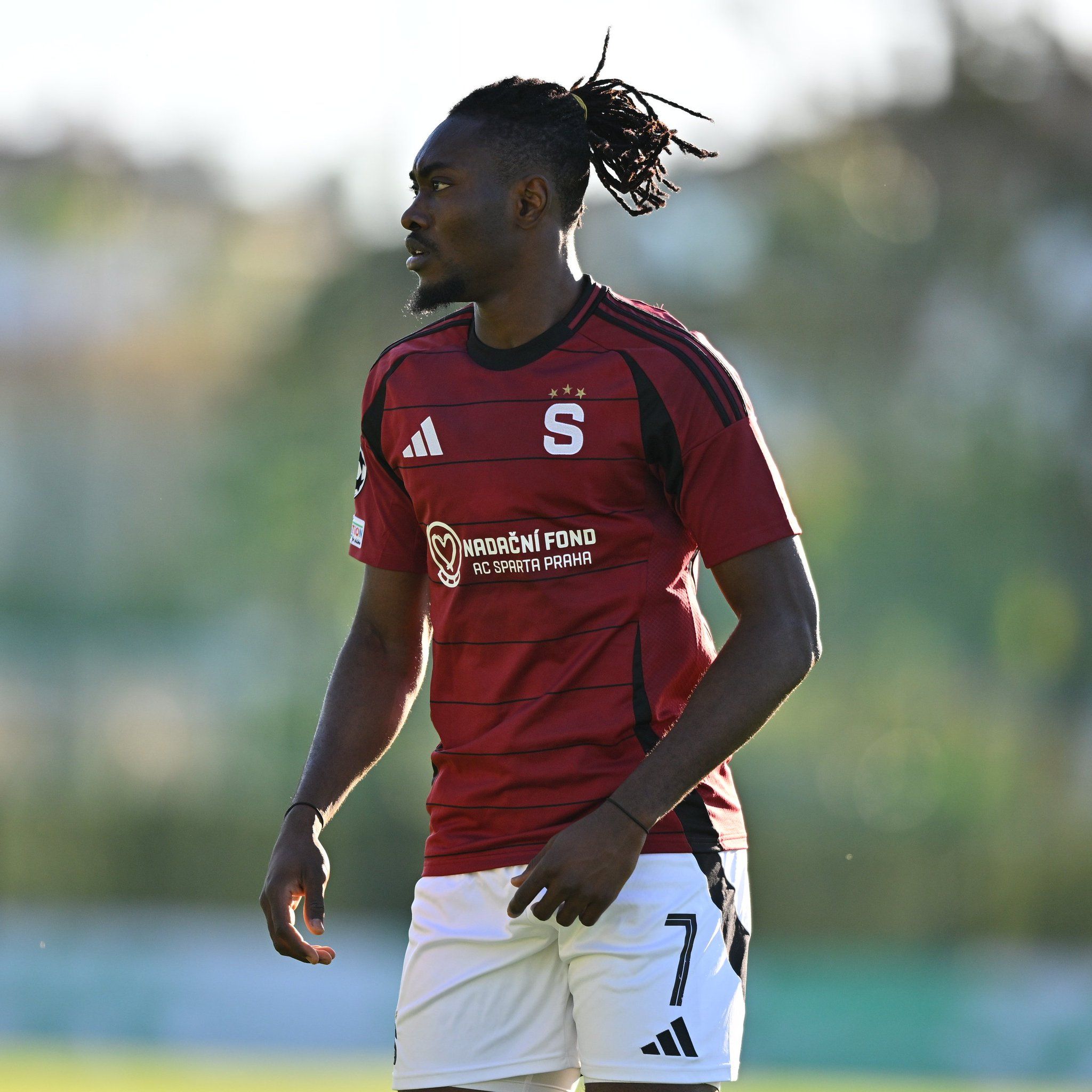 Sparta Prague striker Victor Olatunji 