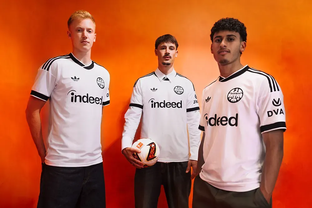 Eintracht Frankfurt's new away jersey