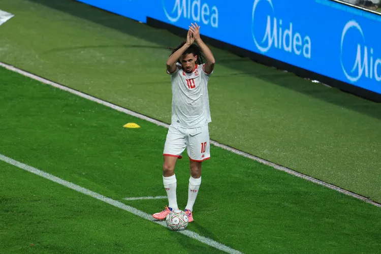 Tunisia ace Hannibal Mejbri