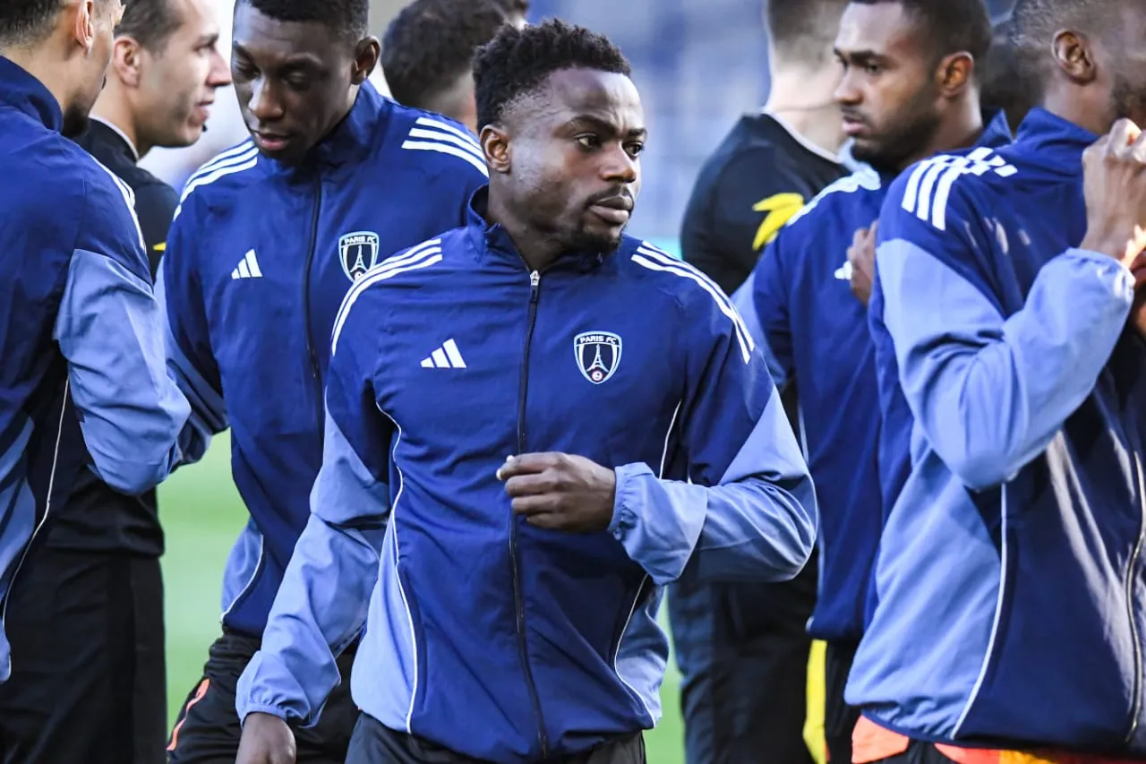 Super Eagles winger Moses Simon 