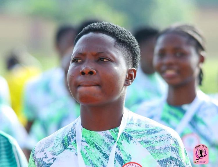 Nigeria’s Falconets at the WAFU B U20 Girls Cup in Benin