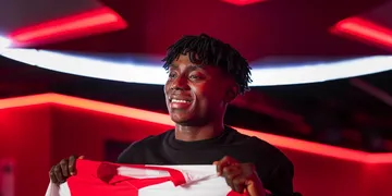 Super Eagles star once tempted to play for Albania wins third trophy in Serbia