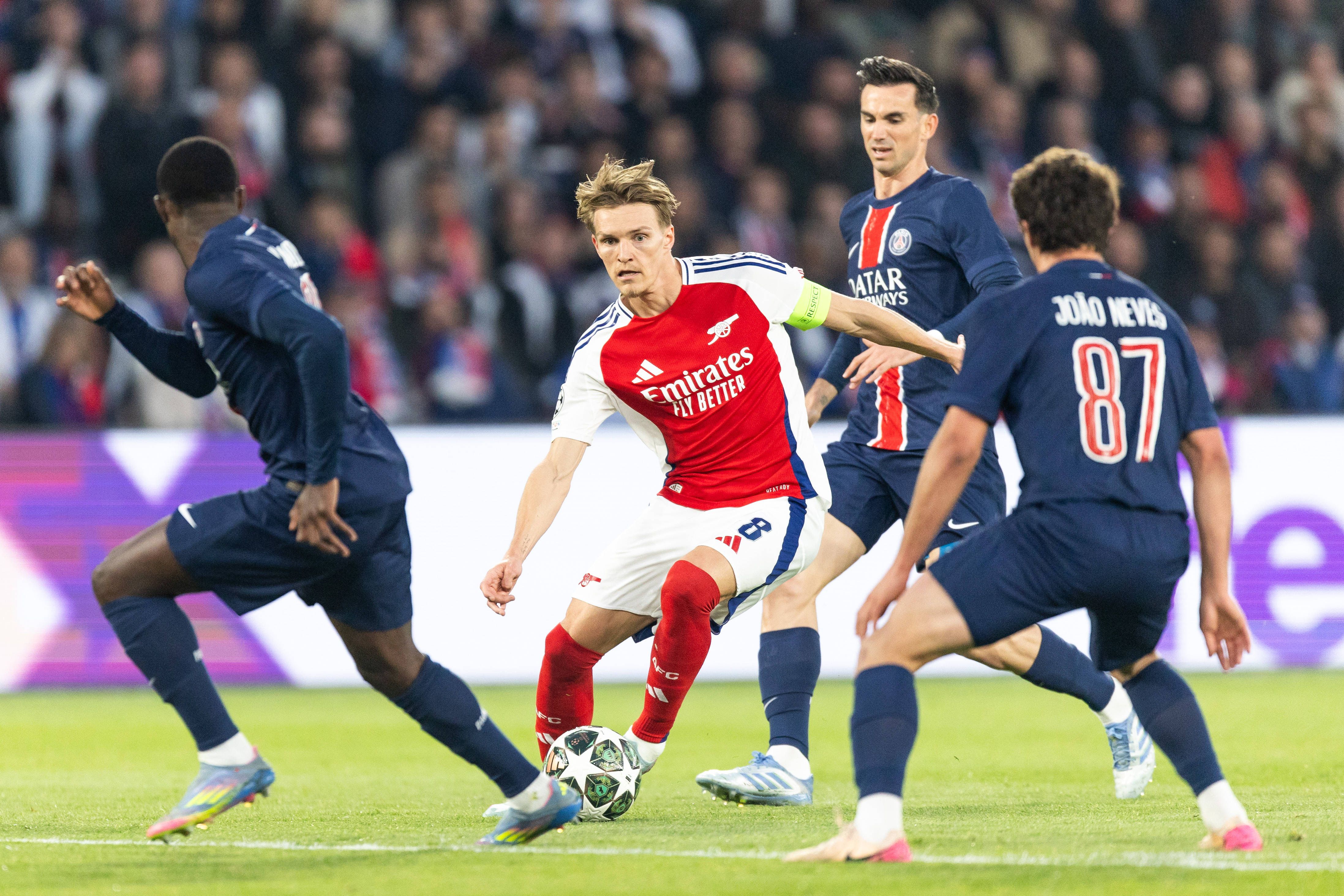 PSG vs Arsenal
