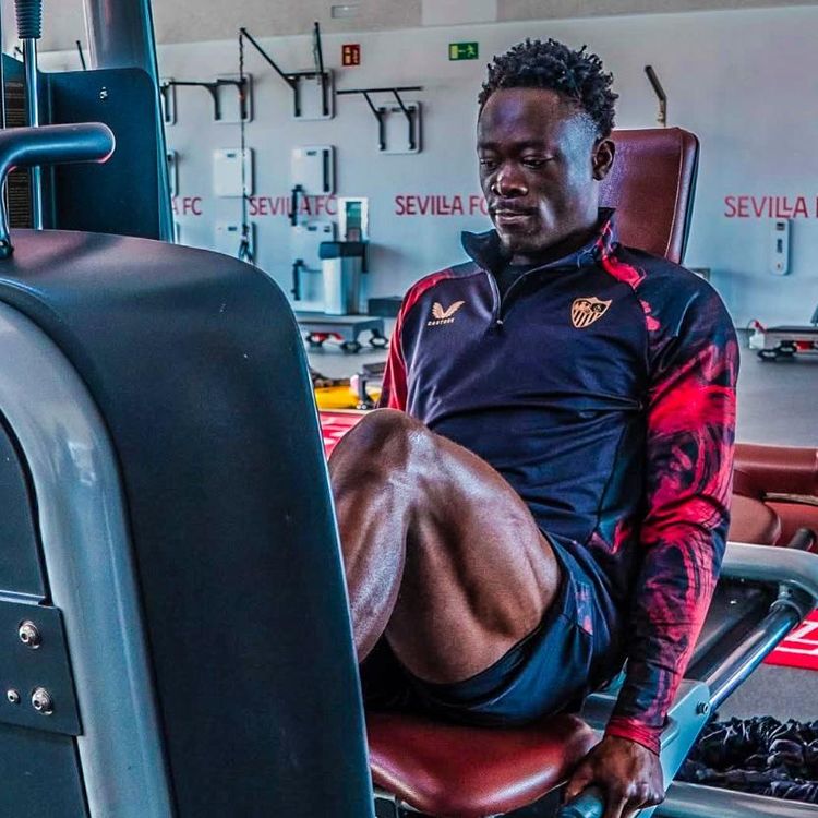 Nigeria and Sevilla forward Akor Adams