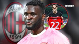From Kaka to Boniface? AC Milan issue Nigerian striker jersey number as deal awaits medical verdict